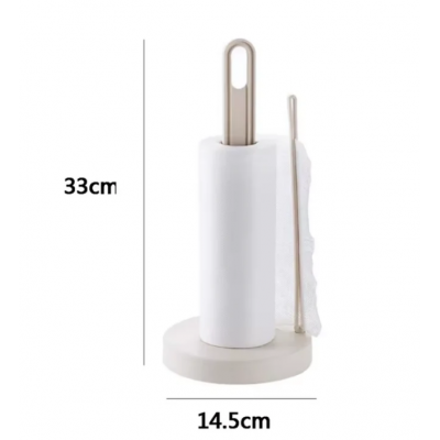 2X Toilet Kitchen Paper Towel Roller Tissue Holder Plastic Rack